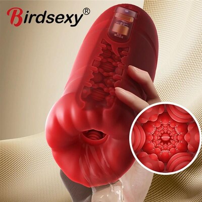 Penis Trainer Cup Glans Vibrator Sex Toys for Men Penis