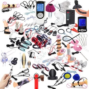 Electro Shock Anal Vagina Plug/Penis Plug Ring/Cock Cage Ele