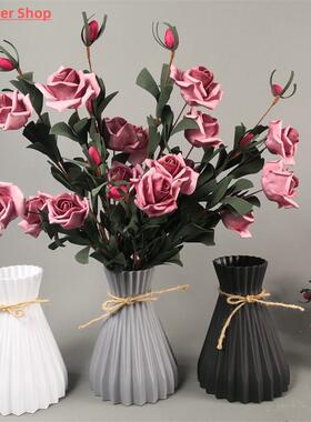 Modern Plastic Vases European Anti-Ceramic Flower Vase Weddi
