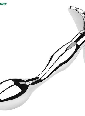 Steel Anal Plug G-Spot Massager Metal Sex Dildo Anal Butt T