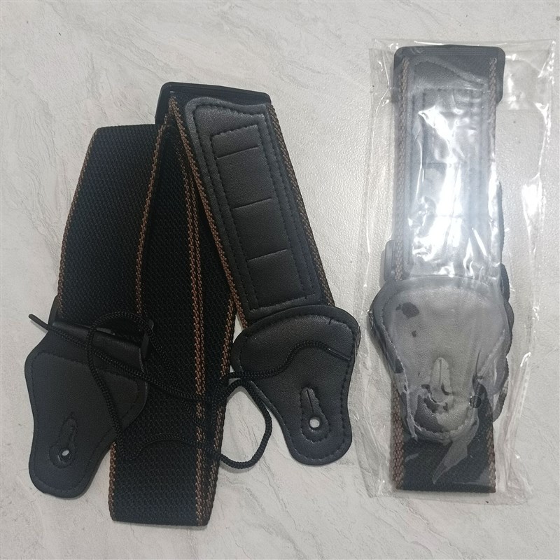 吉他背带 民谣木吉他双层布料加厚背带 吉他拨片款贝斯背带