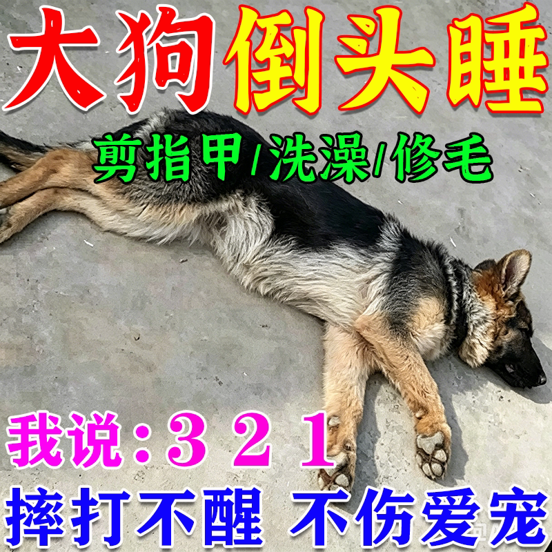Dog anesthetic sedative, fast sleep soothing with a dog medicine, long-lasting emotional soothing tablets for pets and cats