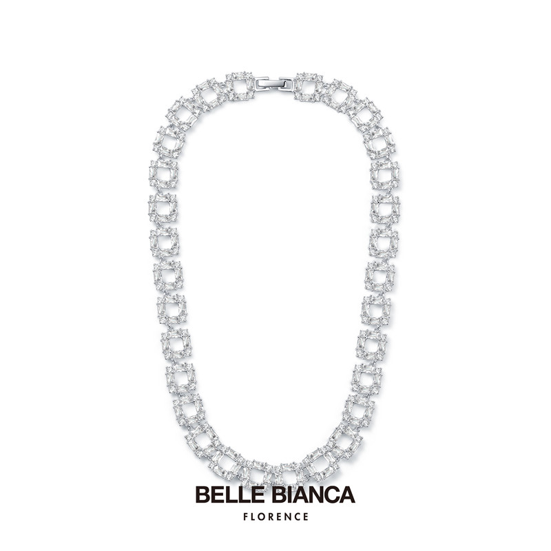 项链锆石BELLEBIANCA定制