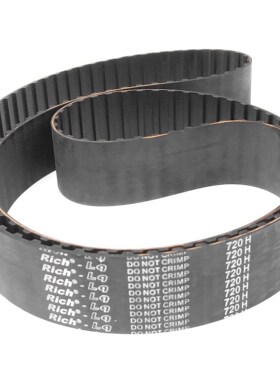 梯形橡胶同步带720H ?144双面齿形传动工业皮带DA DB加厚海绵彩胶