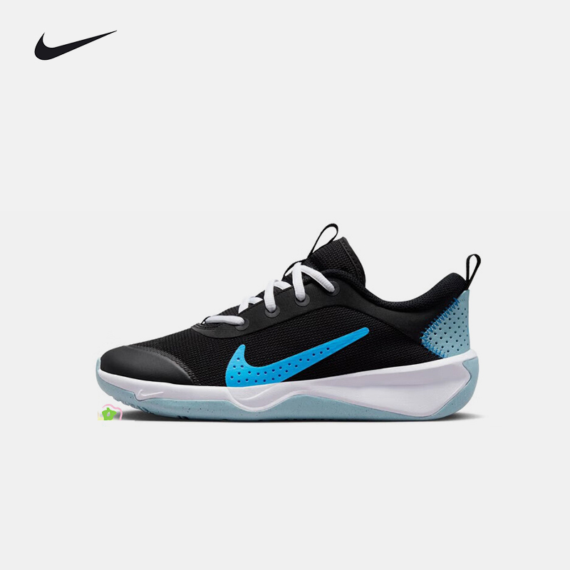 NIKE/耐克儿童鞋2024夏季新款男女童中大童休闲鞋缓震篮球运动鞋
