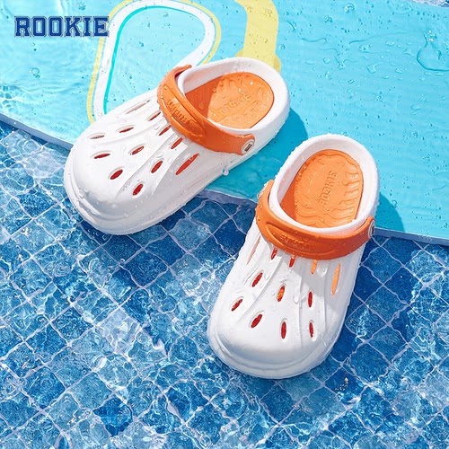 ROOKIE童鞋洞洞鞋一脚蹬凉鞋