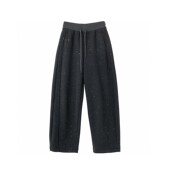 亮晶晶宽松休闲弯刀裤 女 弯刀裤 阔腿裤 玉米专享 加绒