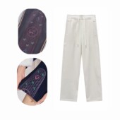 玉米专享 加绒 聚热裤 升温护膝 显瘦桃花香弯刀裤 女