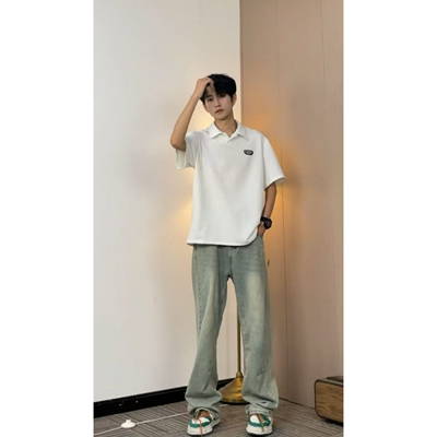 夏季polo衫男款短袖痞帅潮流