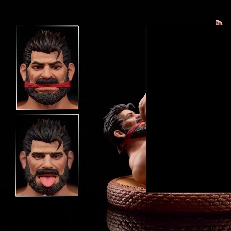 捆绑男枪手办雕像GK惊喜价