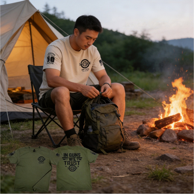 SHOTSHOW2026枪械主题战术短T恤