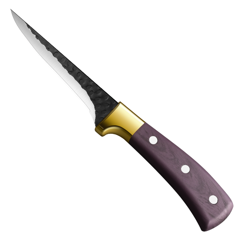 德国锻打剔骨刀杀猪专用刀具屠夫宰猪牛羊分割刀商用剥皮放血尖刀