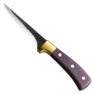 德国锻打剔骨刀杀猪专用刀具屠夫宰猪牛羊分割刀商用剥皮放血尖刀