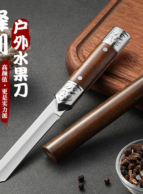 M390水果刀家用高档神笔小刀锋利高硬度户外小直刀随身便携快递用