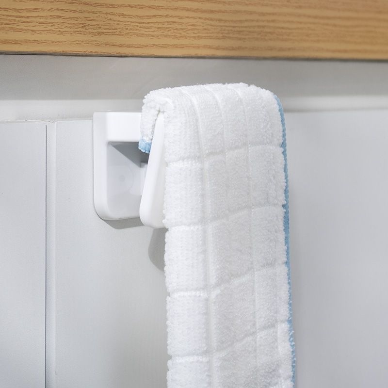 毛巾收纳夹厨房放洗碗抹布手套夹子浴室免打孔橱柜擦手巾挂夹