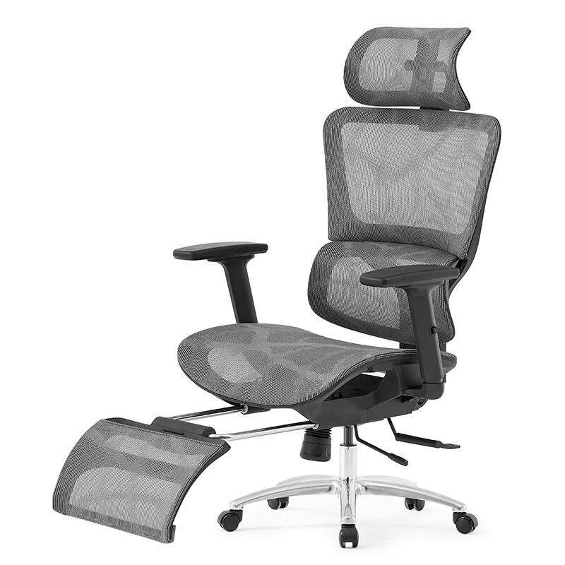 人体工学椅子久坐舒适家用办公椅午睡两用座椅电竞椅子宿舍电脑床笠