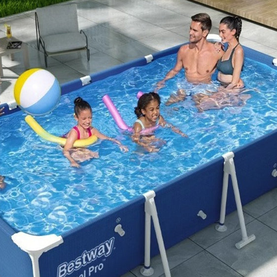 支架游泳池家用儿童大人家庭泳池小孩加厚大型户外泳池床笠