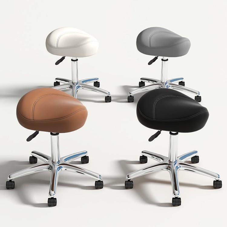 美容凳理发店美发大工凳滑轮凳床笠旋转升降大工椅子椅马鞍椅