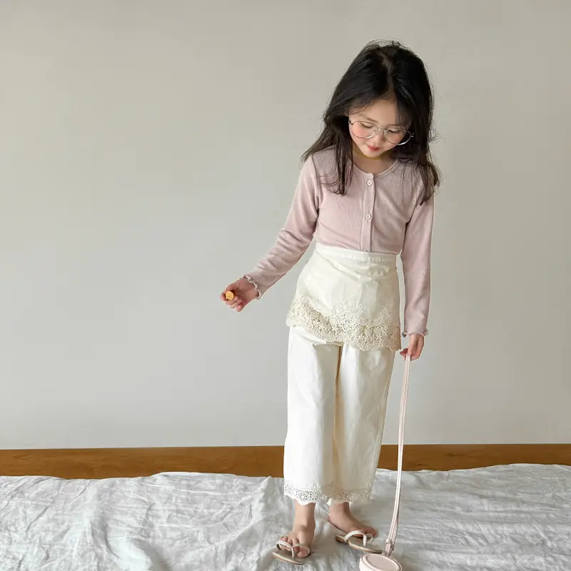 女童夏款2025新款儿童洋气休闲防晒衣开衫裤子女宝宝衣服