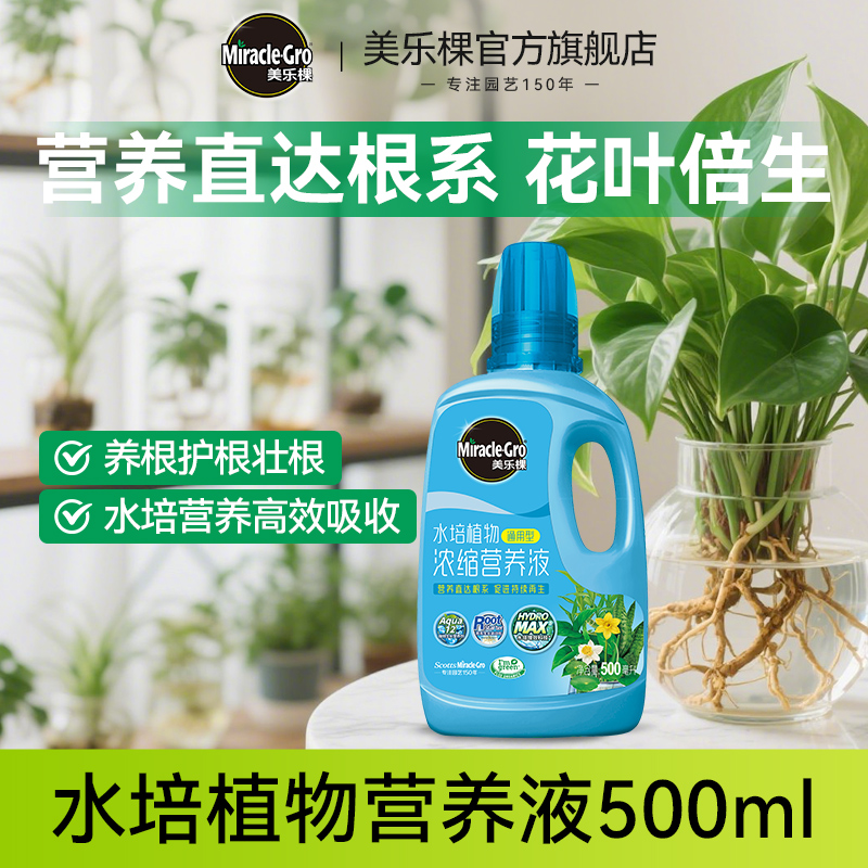 美乐棵水培富贵竹液体花肥