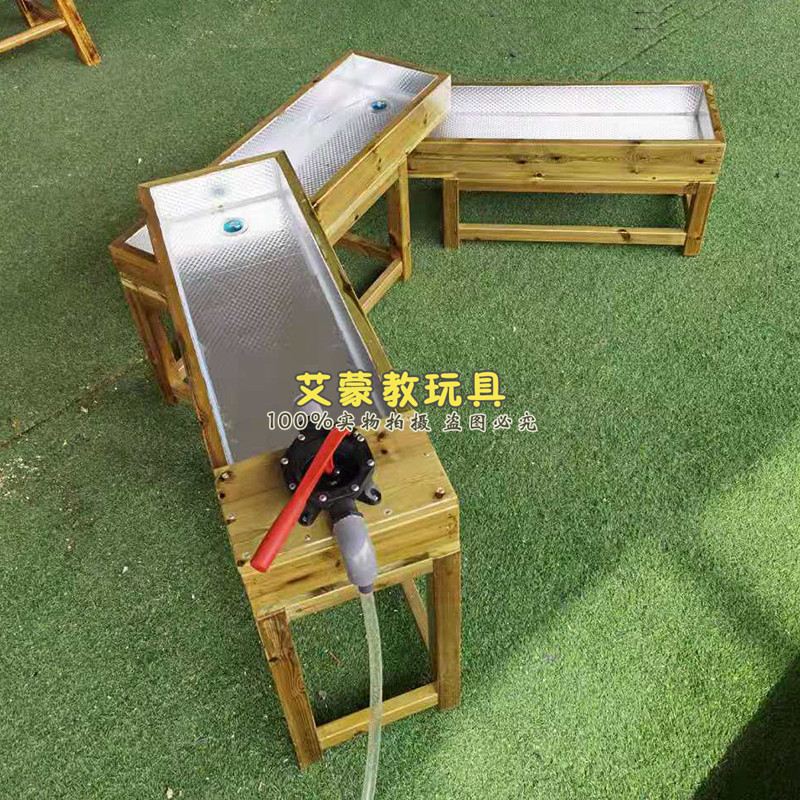 戏水桌沙池组合沙水桌叠叠桌
