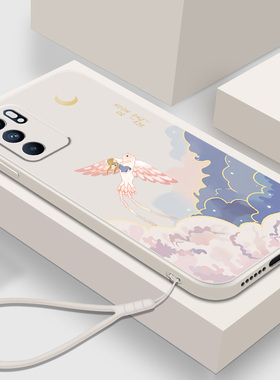 中国风适用OPPOReno6手机壳Reno6pro+液态硅胶Reon6por十全包5G复古女Ren6Proplus高级小众OPPO6Pro+软壳防摔