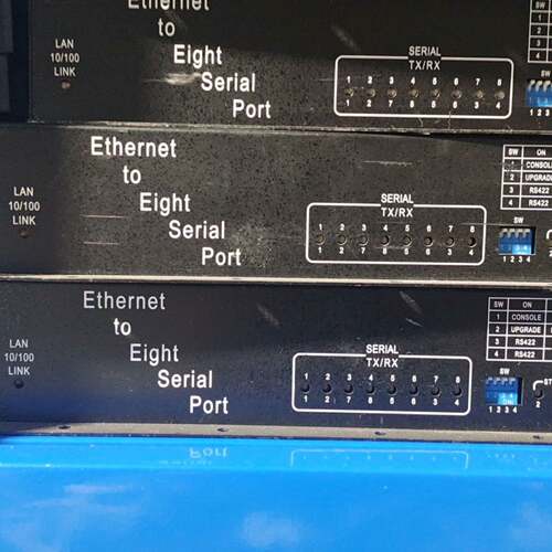 可维修RAYON 型号IPORT108P1以太网转8口串口切换器，议价