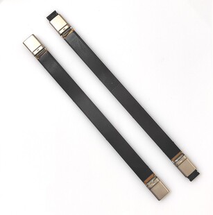 TYPE FPC软排线大电流 全通款 没包胶长度132mm C24pin双公头