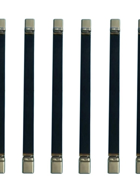 TYPE C 24pin软排线双公头 全通款 长度132mm