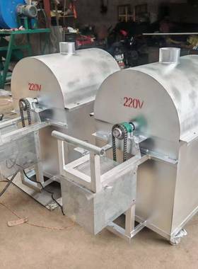 摆摊小型板栗炒货机 流动式集市电瓶带动便携 电瓶带炒货机厂家