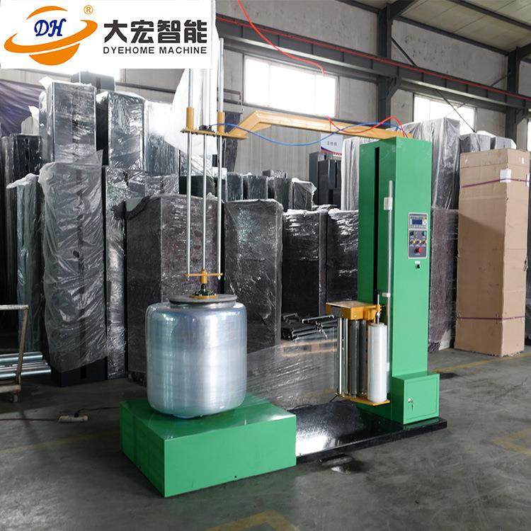 山东 无托盘式 预拉伸包装机 无纺布面布卷绕包装设备