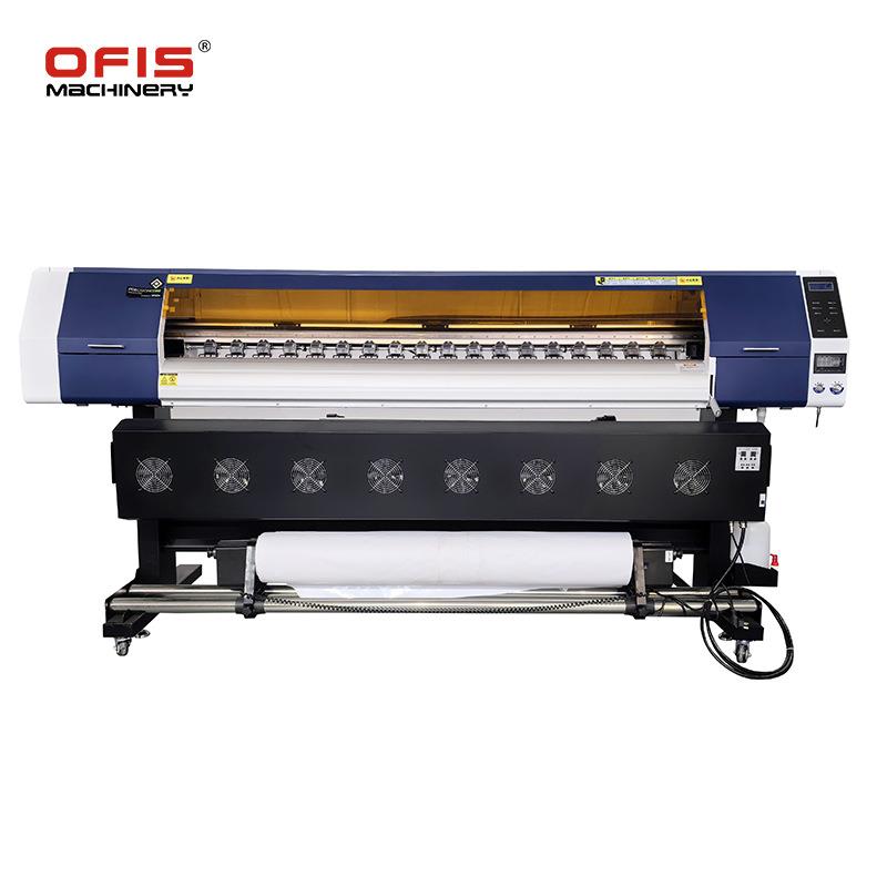 厂家压电写真机数码印刷机宽幅机器户内外广告车贴喷绘机双头打印