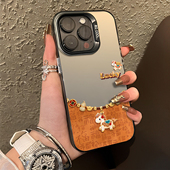 11女x 百福图小马手机壳适用苹果17promax彩银iphone16pro情侣15plus马年14新年13mini本命年12新款