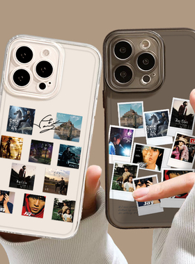 周杰伦专辑封面适用小米17promax手机壳15pro红米k90同款80演唱会note14jay70周边13女60新款12/50/11/40/10s