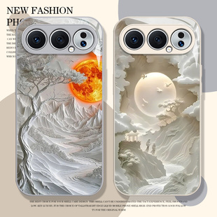 云涧栖月适用荣耀500手机壳magic8pro国风win小众400高级感300新中式200玻璃x70/100/7/90gt/6/5华为80/60/50