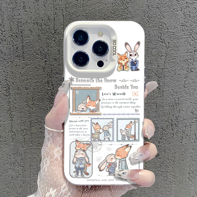 雪花尼克朱迪手机壳适用小米红米