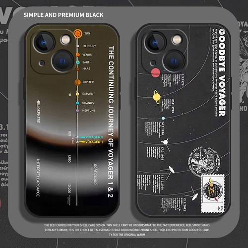 NASA旅行者手机壳适用于苹果系列
