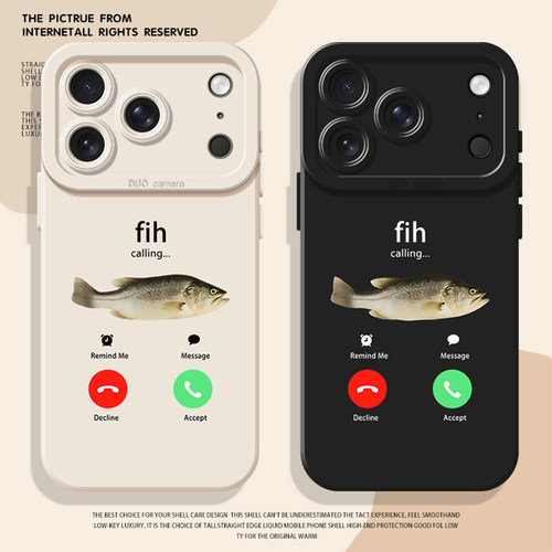 fihcalling手机壳适用苹果系列