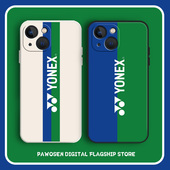 尤尼克斯手机壳适用苹果15液态16硅胶17华为mate60pro羽毛球14套iphone12promax周边p70小米13荣耀50红米oppo