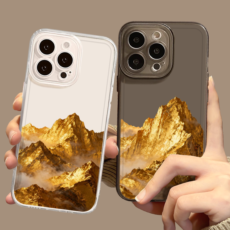 日照金山手机壳适用华为系列