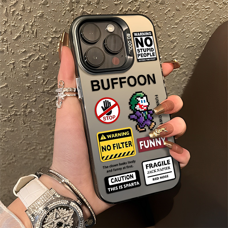 像素小丑手机壳适用小米红米系列