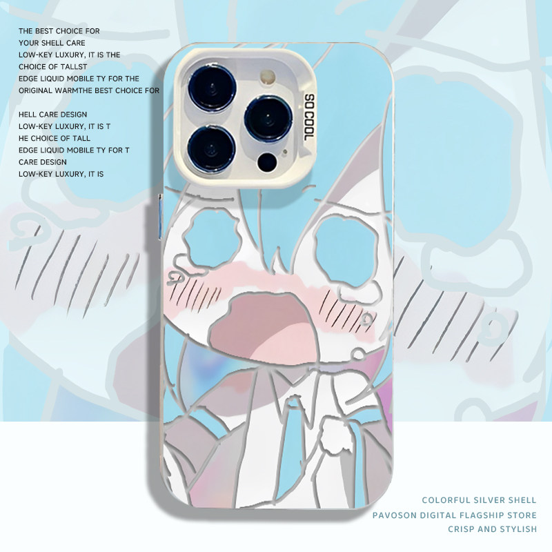 抽象初音未来手机壳适用iQOO系列