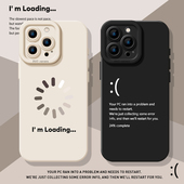 打工人黑屏手机壳适用苹果16上班iphone15promax搞怪14plus趣味13mini发疯12新款 11简约x小众8硅胶17