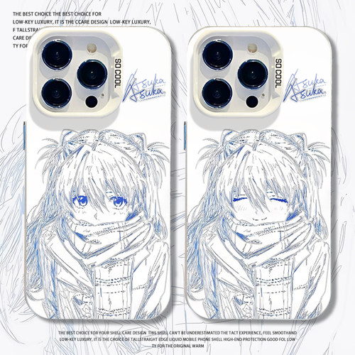 eva明日香手机壳适用iQOO系列