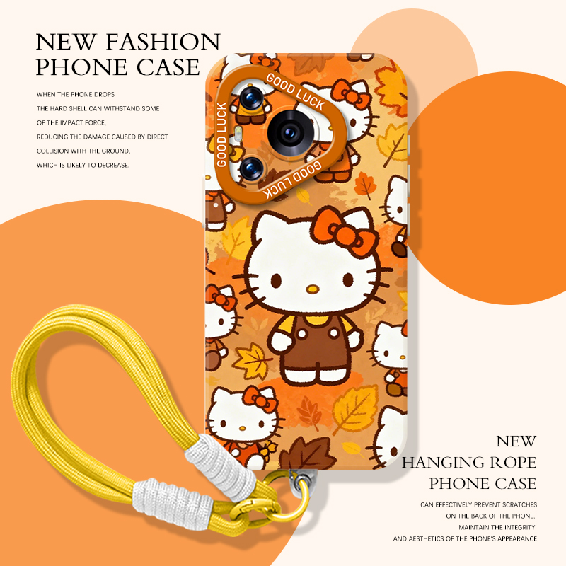枫叶hellokitty手机壳适用于华为