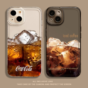 findx8pro新款 r17咖啡k11x拿铁10小众9高级感7女6夏日5 可乐冰美式 4se复古3 适用opporeno12手机壳15