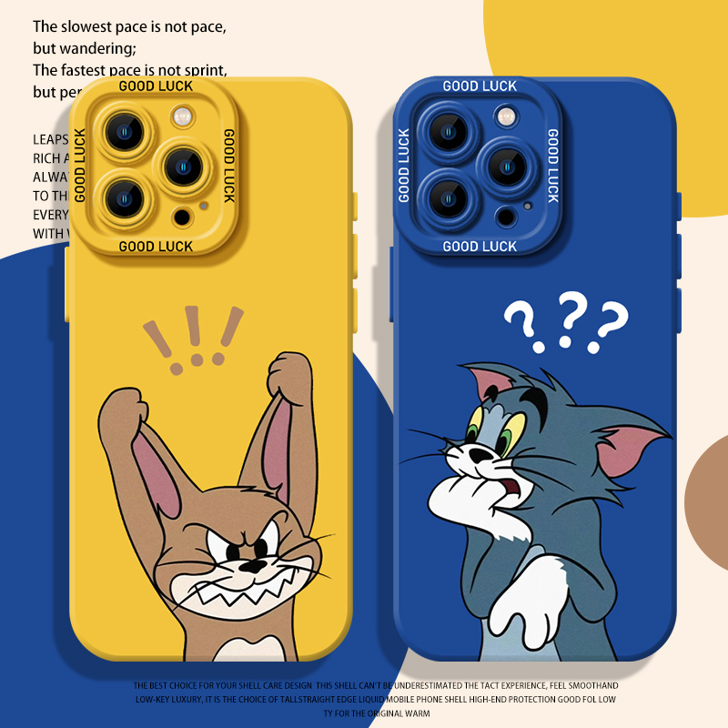 猫和老鼠情侣手机壳适用苹果系列