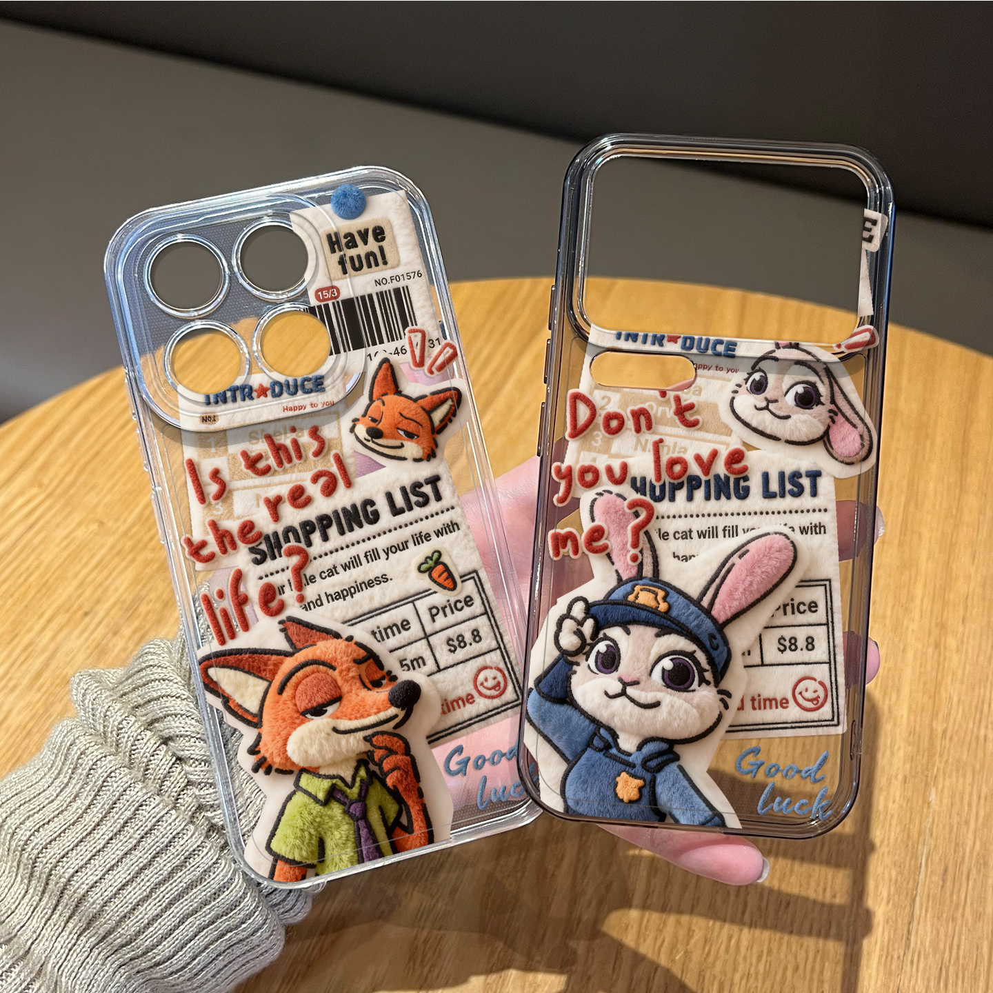 毛绒疯狂动物城手机壳适用小米