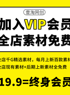 会员VIP自媒体快手抖音LED大屏幕背景4K高清无水印剪辑短视频素材