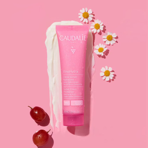 Caudalie欧缇丽莹润保湿冰淇淋霜面霜滋润舒缓减少敏感 60ml